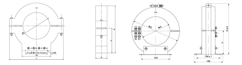 外形及安装尺寸